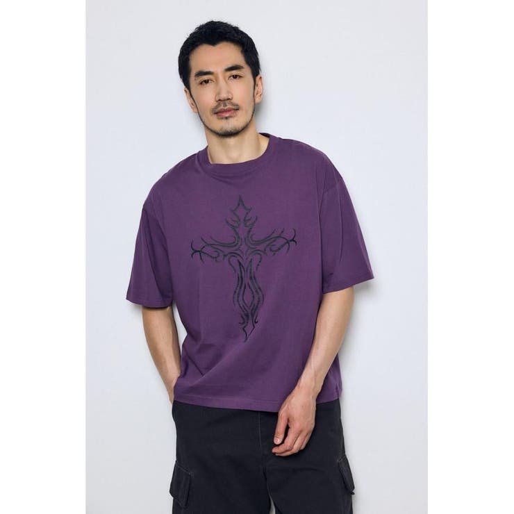 クロスモチーフTシャツ | AZUL BY MOUSSY | 詳細画像24 