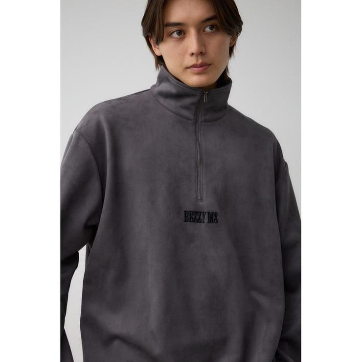 フェイクスウェードハーフジップPO | AZUL BY MOUSSY | 詳細画像25 
