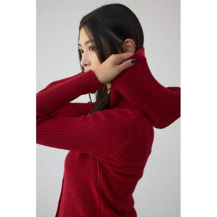 RED | フーディーカーデ | AZUL BY MOUSSY