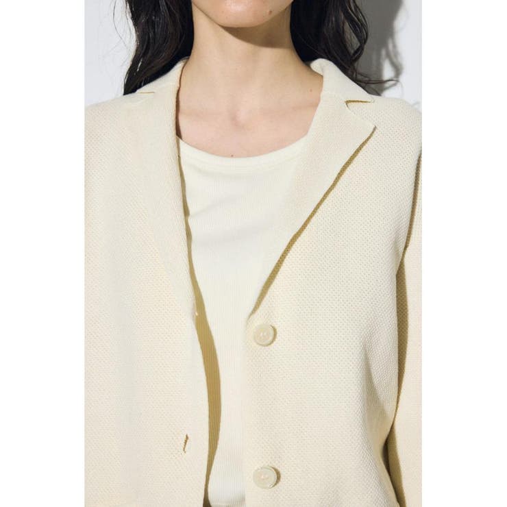 ニットテーラードジャケット | AZUL BY MOUSSY | 詳細画像6 