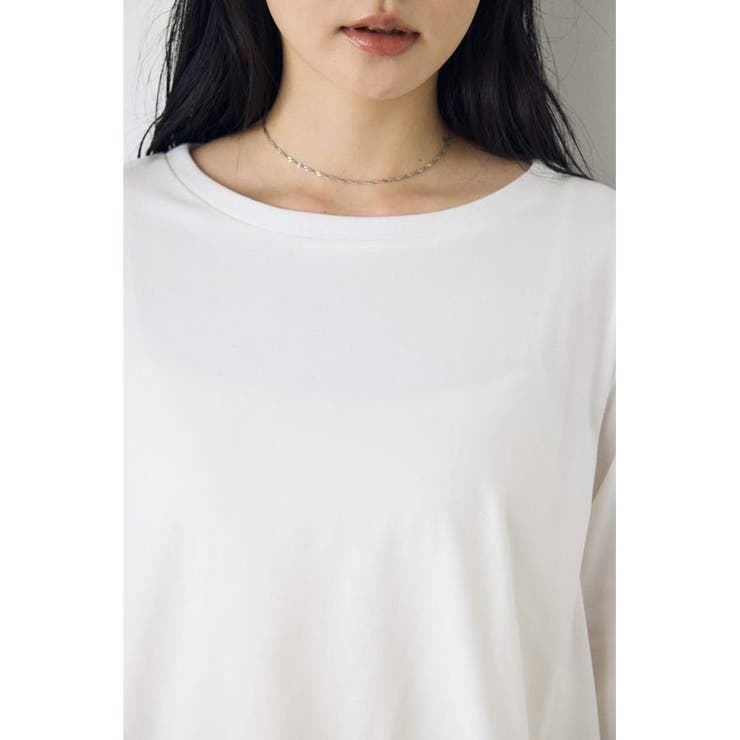 ヘムレースドッキング長袖トップス | AZUL BY MOUSSY | 詳細画像18 