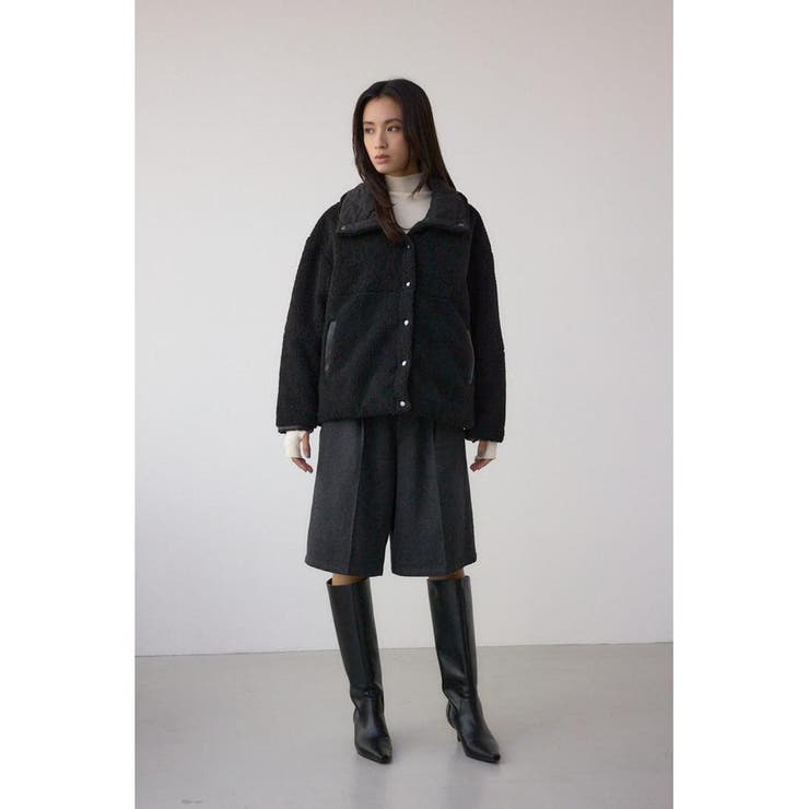 リバーシブルキルティングボアブルゾン | AZUL BY MOUSSY | 詳細画像18 