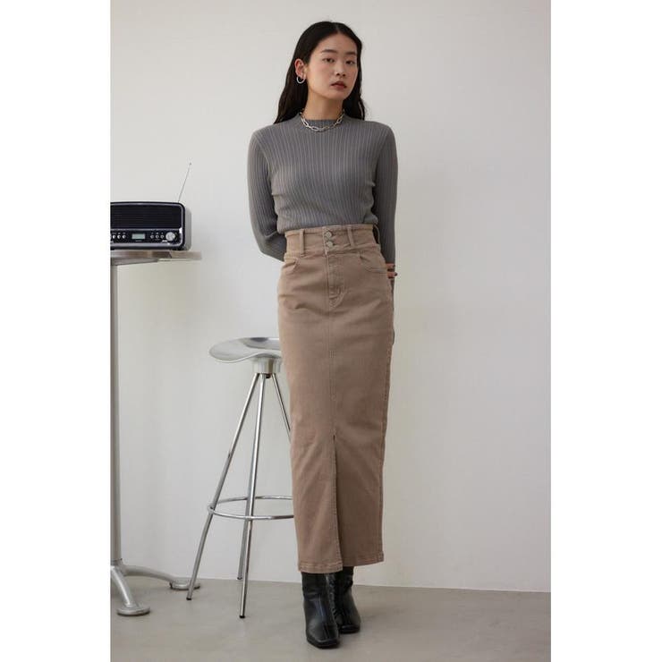 AZUL DENIM/ハイウエストスカート | AZUL BY MOUSSY | 詳細画像24 