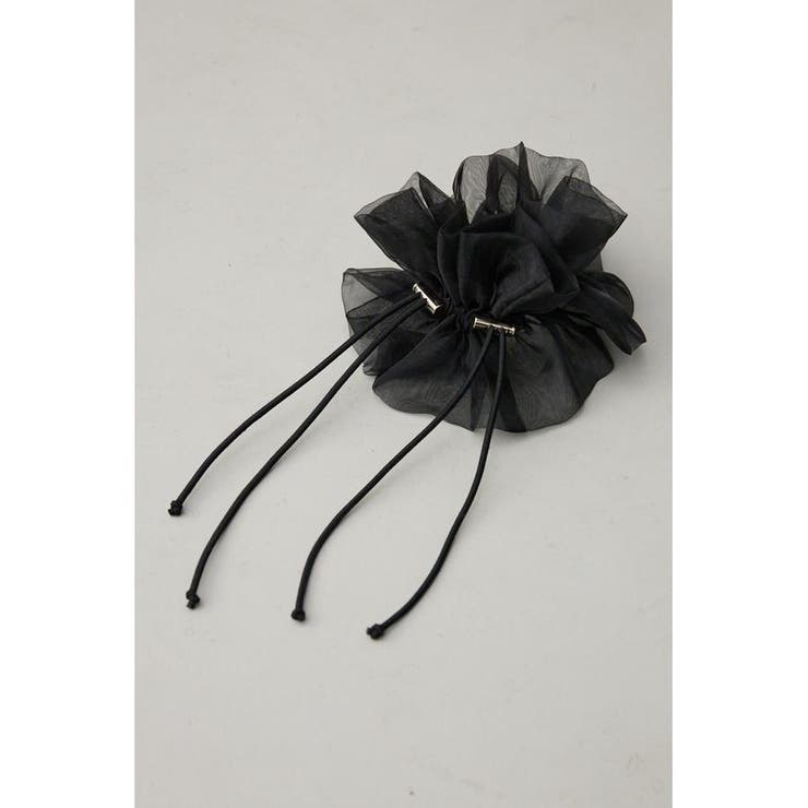 BLK | シアードローストリングシュシュ | AZUL BY MOUSSY