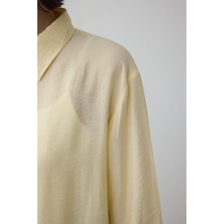 C/T冷感 切替シアーデザインシャツ | AZUL BY MOUSSY | 詳細画像30 