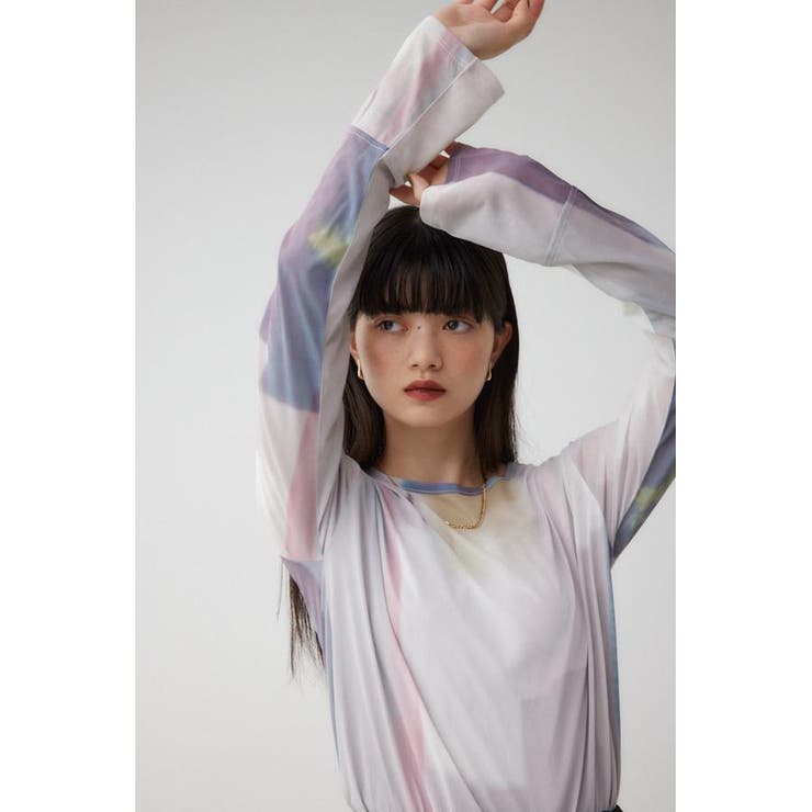 アソートパターンシアートップス | AZUL BY MOUSSY | 詳細画像37 