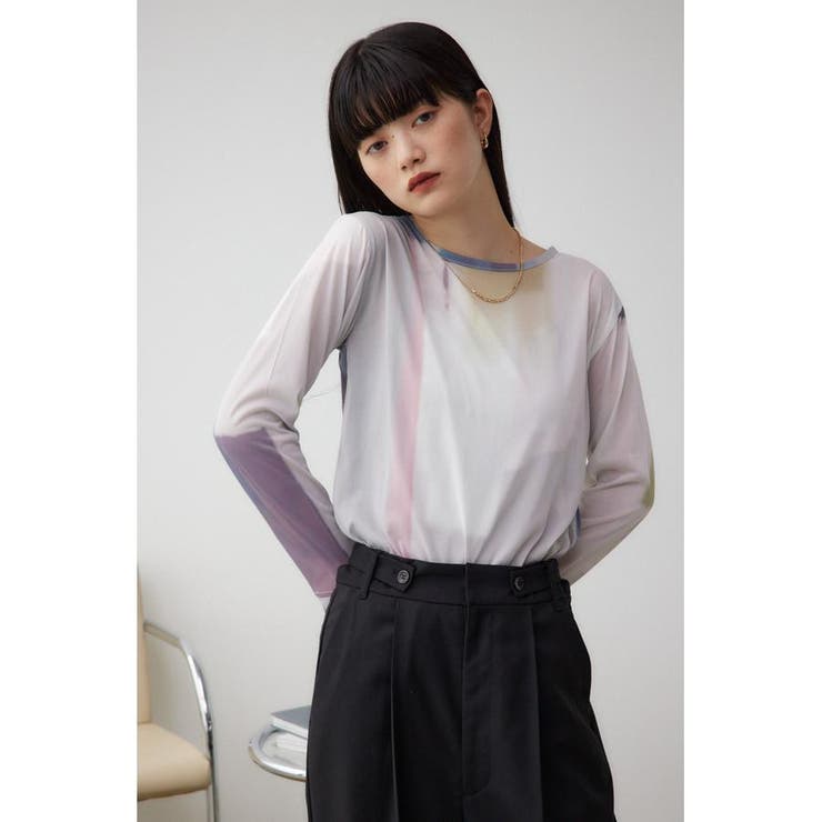 アソートパターンシアートップス | AZUL BY MOUSSY | 詳細画像38 