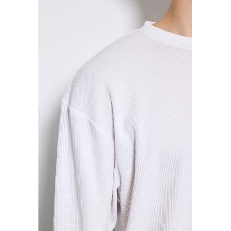 ワッフル長袖トップス | AZUL BY MOUSSY | 詳細画像9 