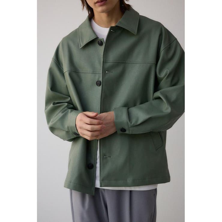 フェイクレザーコーチジャケット | AZUL BY MOUSSY | 詳細画像14 