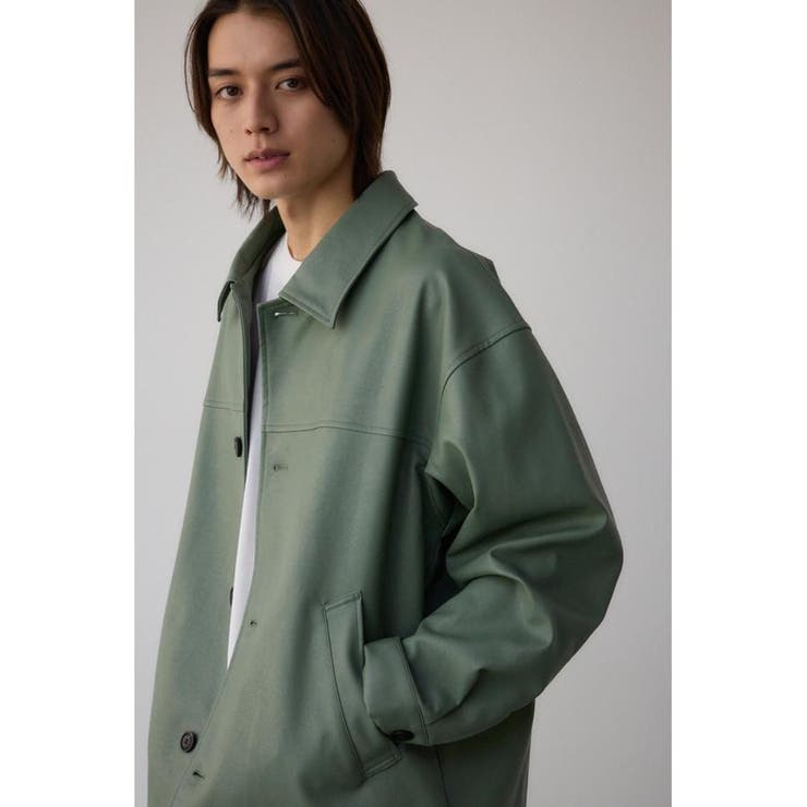 フェイクレザーコーチジャケット | AZUL BY MOUSSY | 詳細画像15 