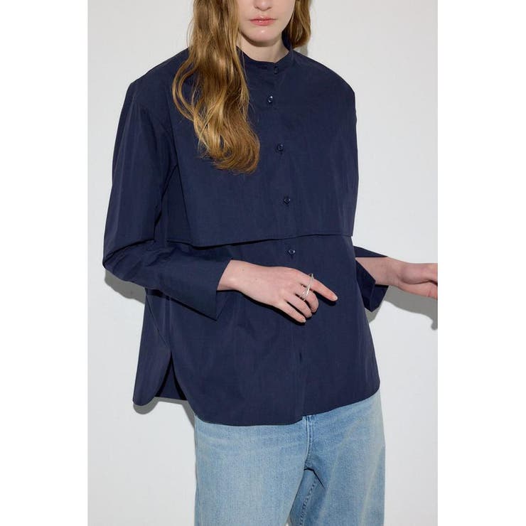 レイヤードバンドカラーシャツ | AZUL BY MOUSSY | 詳細画像13 