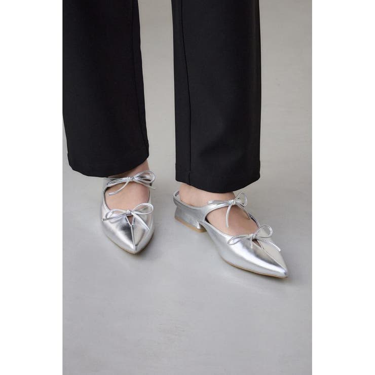 SLV | リボンベルトポインテッドパンプス | AZUL BY MOUSSY
