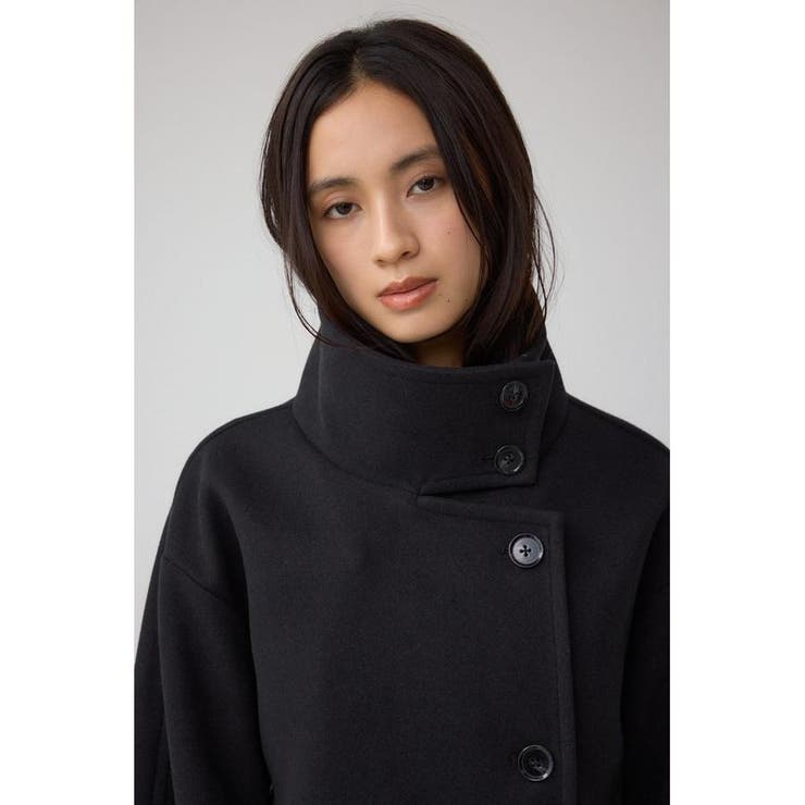 B-HEATスタンドカラーミドルコート | AZUL BY MOUSSY | 詳細画像3 