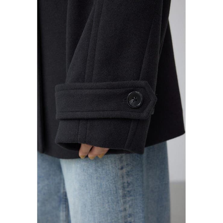 B-HEATスタンドカラーミドルコート | AZUL BY MOUSSY | 詳細画像12 