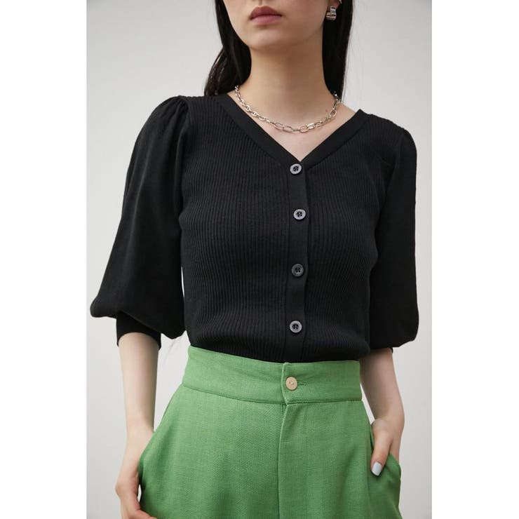MULTI WAY PUFF SLEEVE KNIT[品番：AZLW0020737]｜AZUL BY MOUSSY 