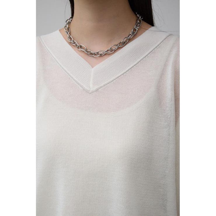 シアーワイドルーズニット | AZUL BY MOUSSY | 詳細画像7 