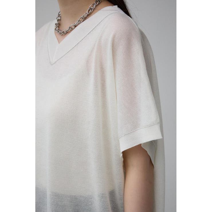 シアーワイドルーズニット | AZUL BY MOUSSY | 詳細画像8 