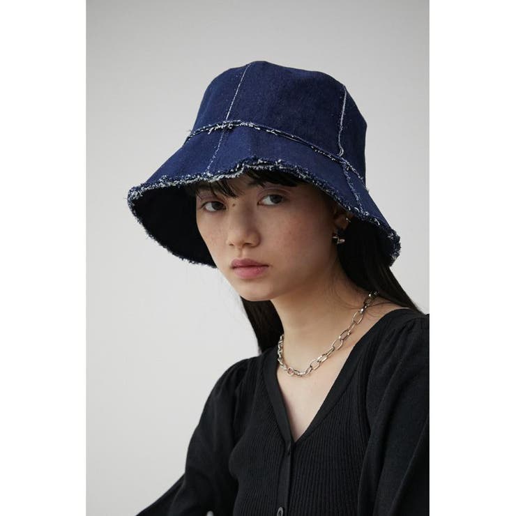 CUT OFF DENIM BUCKET HAT | AZUL BY MOUSSY | 詳細画像13 