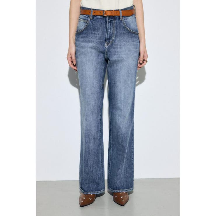 AZUL DENIM センタープレスフレアデニム | AZUL BY MOUSSY | 詳細画像2 