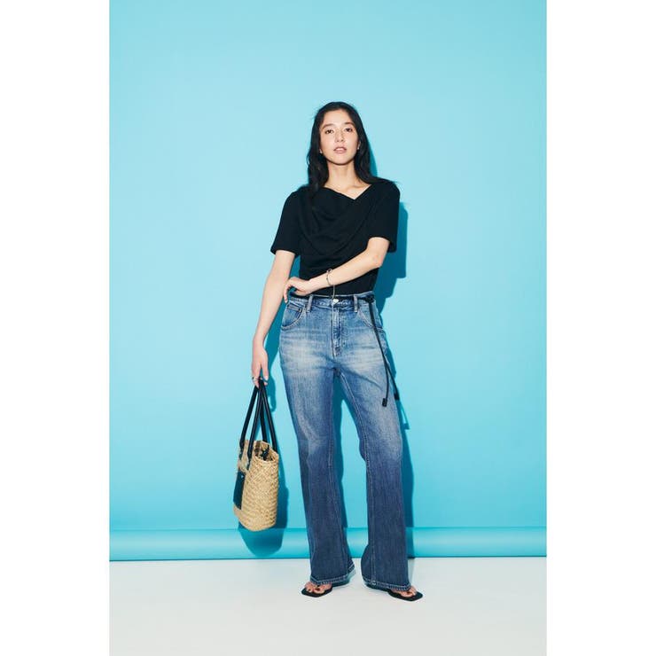 AZUL DENIM センタープレスフレアデニム | AZUL BY MOUSSY | 詳細画像8 