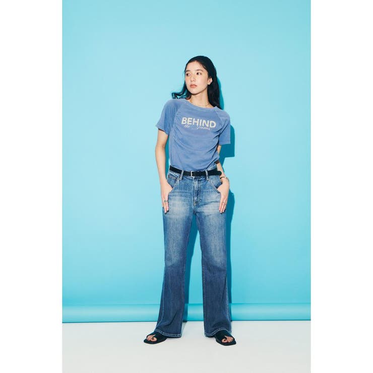 AZUL DENIM センタープレスフレアデニム | AZUL BY MOUSSY | 詳細画像10 