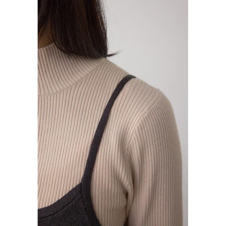 ライン柄ニットキャミワンピセット | AZUL BY MOUSSY | 詳細画像40 