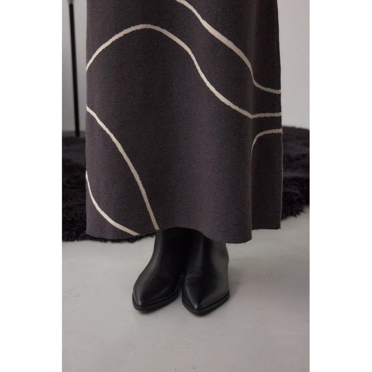 ライン柄ニットキャミワンピセット | AZUL BY MOUSSY | 詳細画像41 