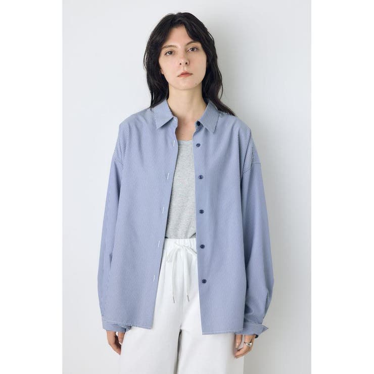 レギュラーカラーオーバーシルエットシャツ | AZUL BY MOUSSY | 詳細画像19 
