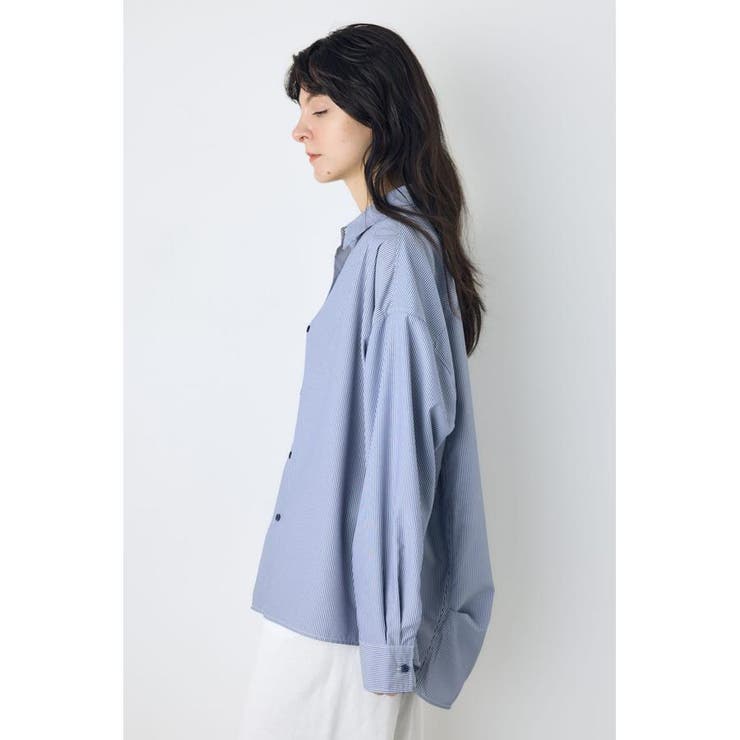 レギュラーカラーオーバーシルエットシャツ | AZUL BY MOUSSY | 詳細画像21 