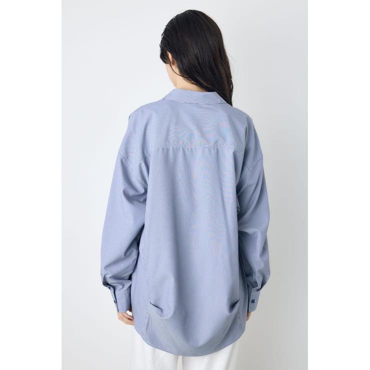 レギュラーカラーオーバーシルエットシャツ | AZUL BY MOUSSY | 詳細画像22 