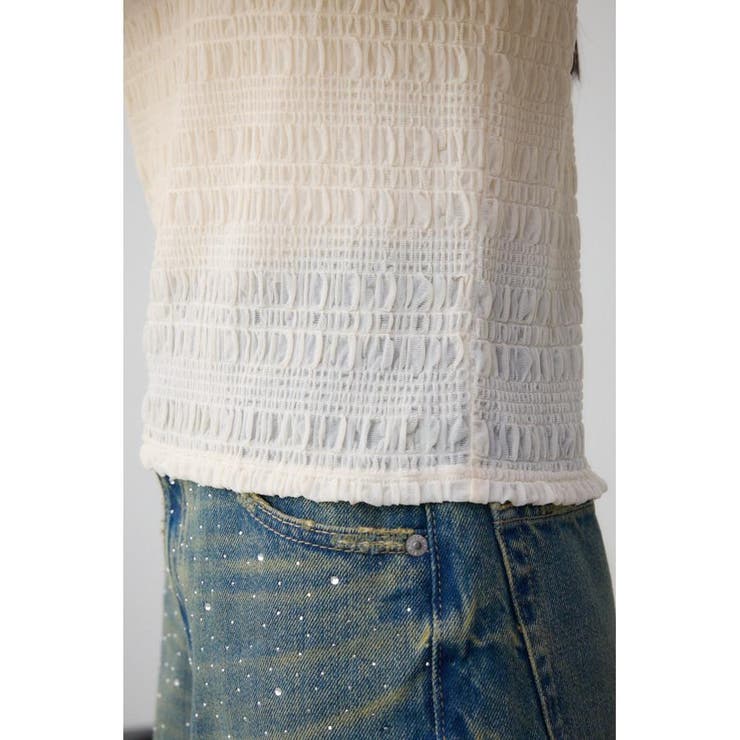 カットレース長袖カットソー | AZUL BY MOUSSY | 詳細画像10 