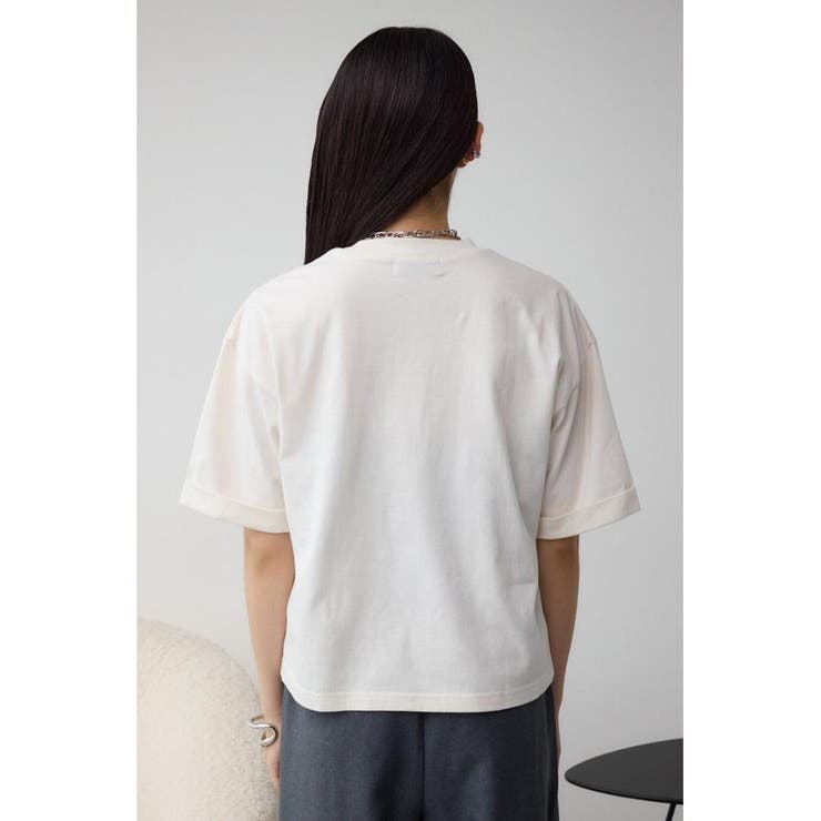 ボクシーシルエットロゴTシャツ | AZUL BY MOUSSY | 詳細画像6 
