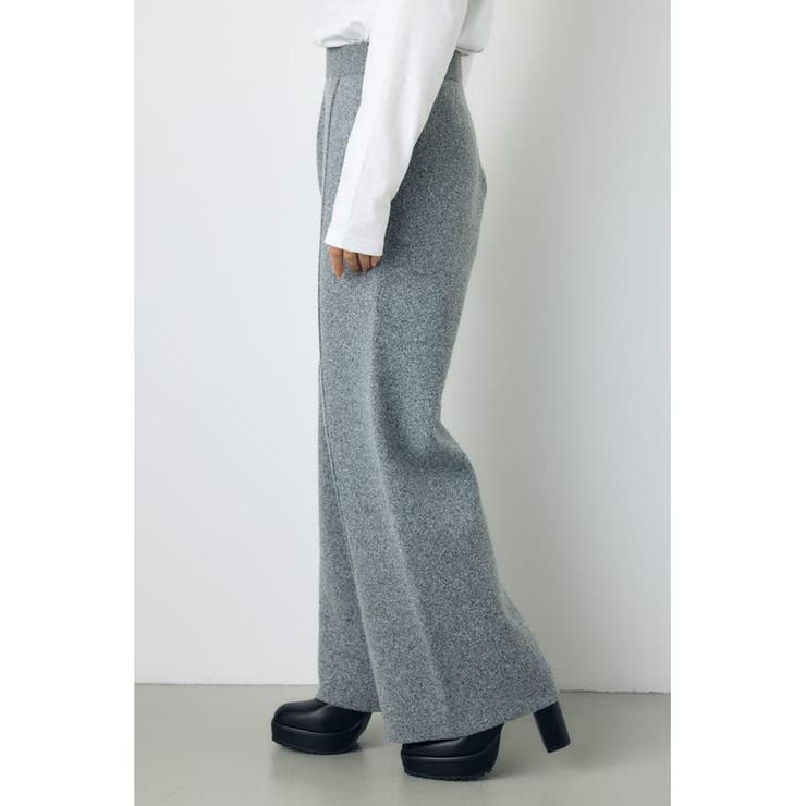 格上げニットワイドパンツ | AZUL BY MOUSSY | 詳細画像22 