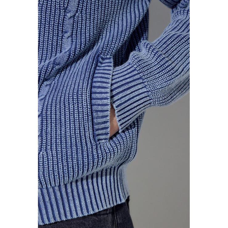 ヴィンテージウォッシュニットカーディガン | AZUL BY MOUSSY | 詳細画像24 