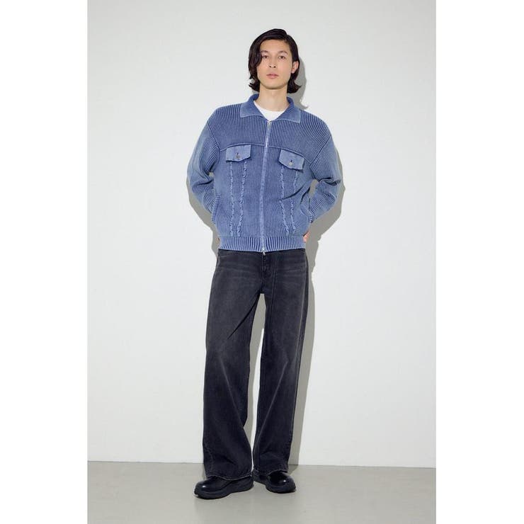 ヴィンテージウォッシュニットカーディガン | AZUL BY MOUSSY | 詳細画像17 