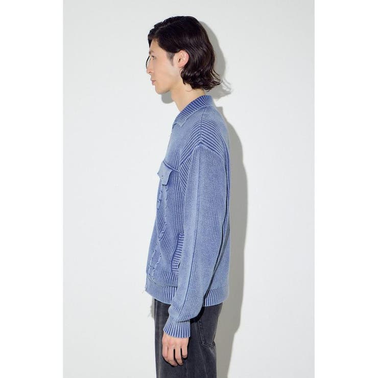 ヴィンテージウォッシュニットカーディガン | AZUL BY MOUSSY | 詳細画像19 