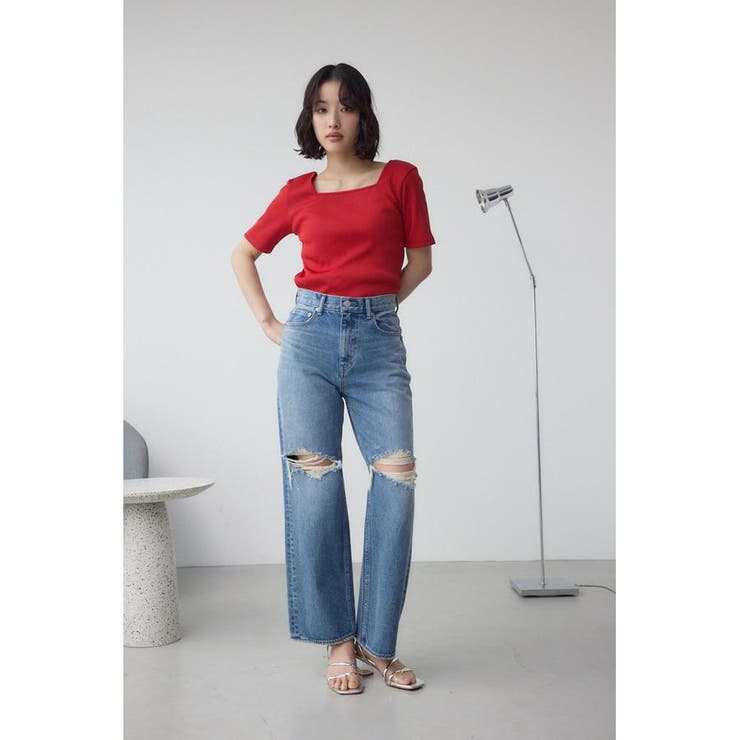 2WAYドライタッチリブトップス | AZUL BY MOUSSY | 詳細画像42 