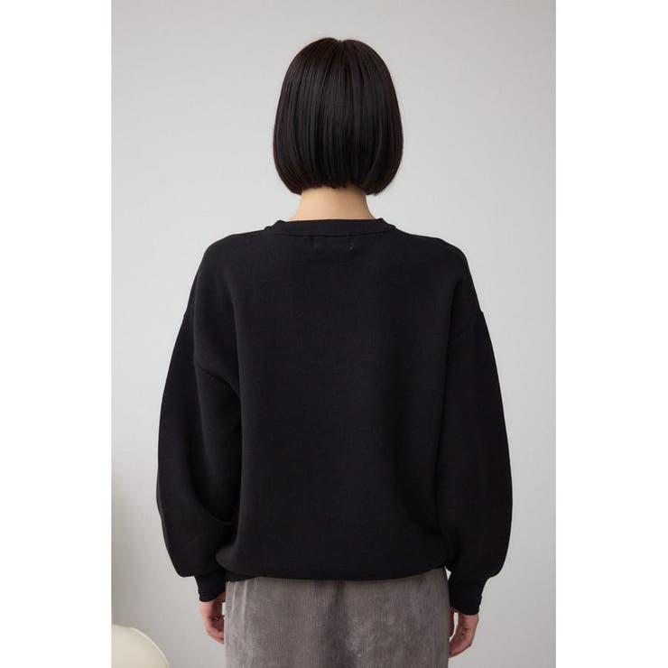 ロゴ刺繍ニットトップス | AZUL BY MOUSSY | 詳細画像7 