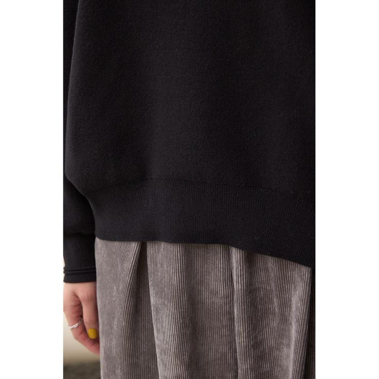 ロゴ刺繍ニットトップス | AZUL BY MOUSSY | 詳細画像11 