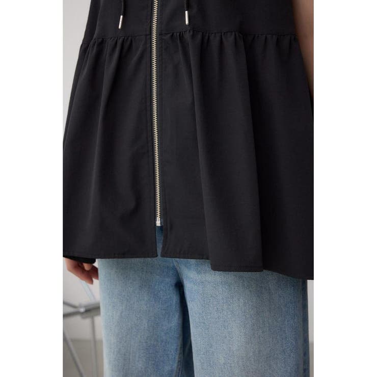 C/T撥水フード付ジップベスト | AZUL BY MOUSSY | 詳細画像11 