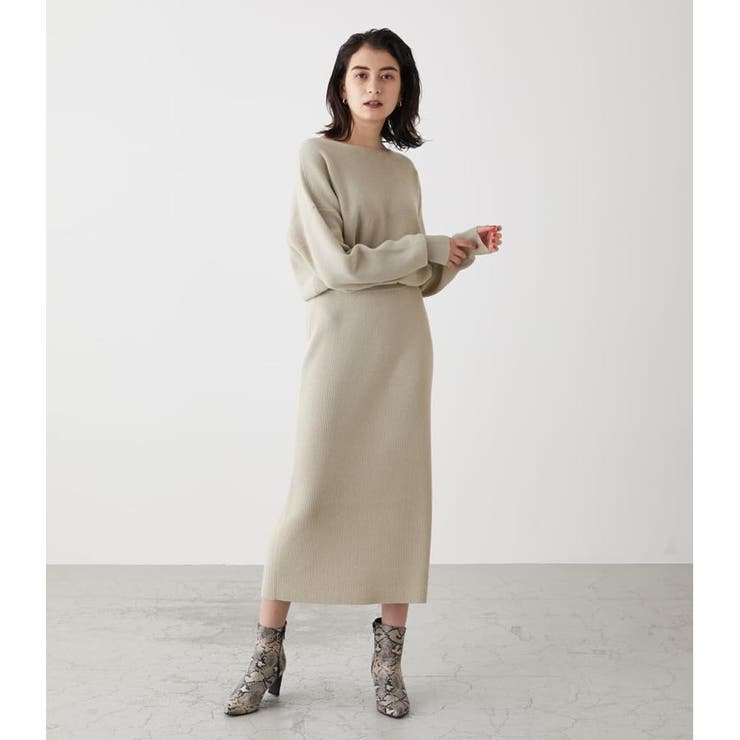 2way Rib Blousing Onepiece 品番 Azlw Azul By Moussy アズール バイマウジー のレディースファッション通販 Shoplist ショップリスト