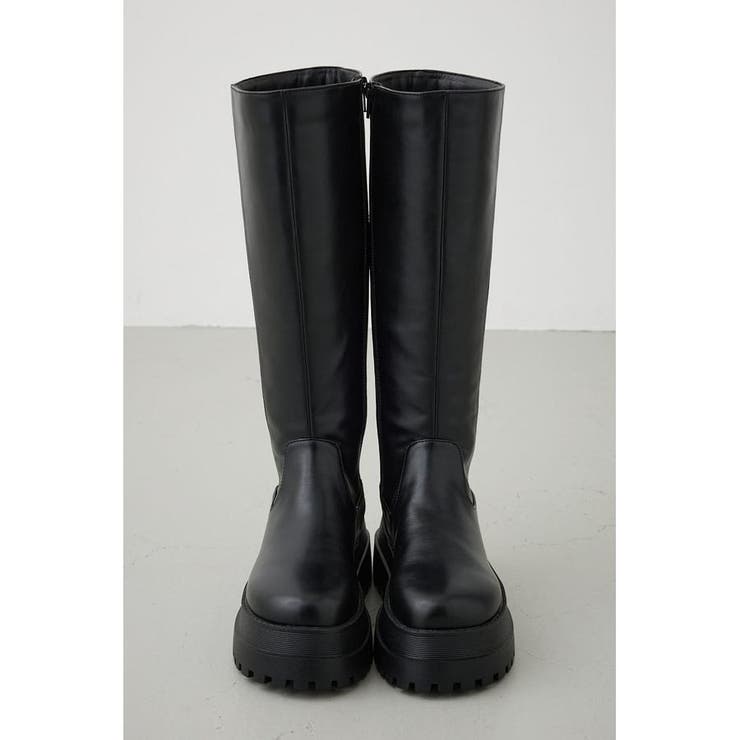 ボリュームソールロングブーツ | AZUL BY MOUSSY | 詳細画像8 