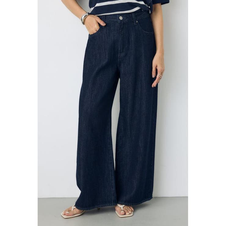 AZUL DENIM 甘撚りバギーパンツ | AZUL BY MOUSSY | 詳細画像17 