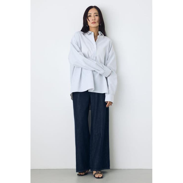 AZUL DENIM 甘撚りバギーパンツ | AZUL BY MOUSSY | 詳細画像24 