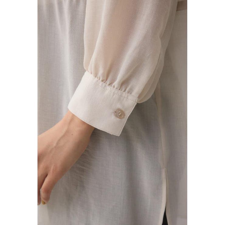 前後2WAY5分袖前リボンブラウス | AZUL BY MOUSSY | 詳細画像12 