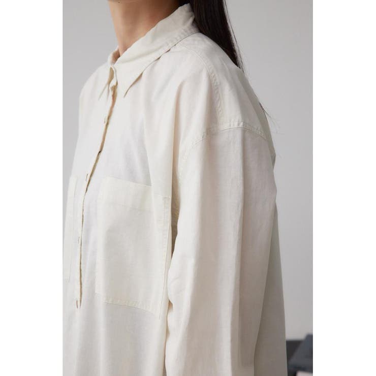 ケミカルウォッシュシャツ | AZUL BY MOUSSY | 詳細画像8 