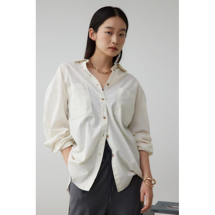 ケミカルウォッシュシャツ | AZUL BY MOUSSY | 詳細画像2 