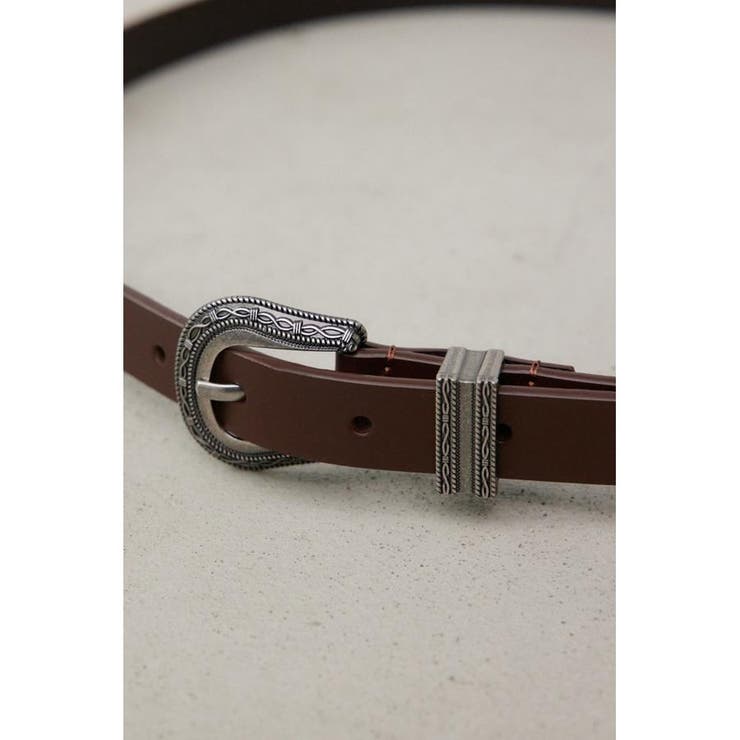 TR25SS-802 /「Western Narrow Belt / BLACK」ナローベルト