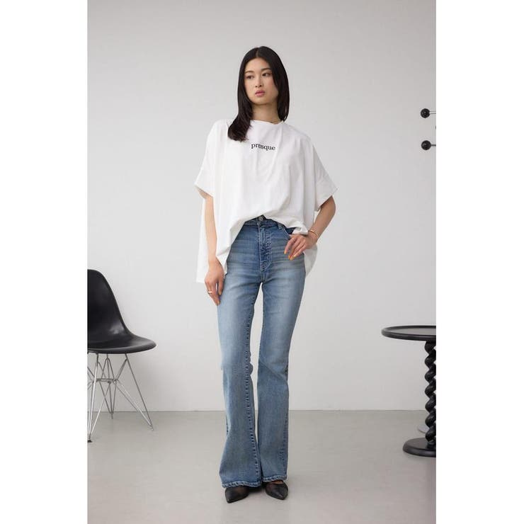 C/T冷感ロゴシシュウTシャツ | AZUL BY MOUSSY | 詳細画像4 