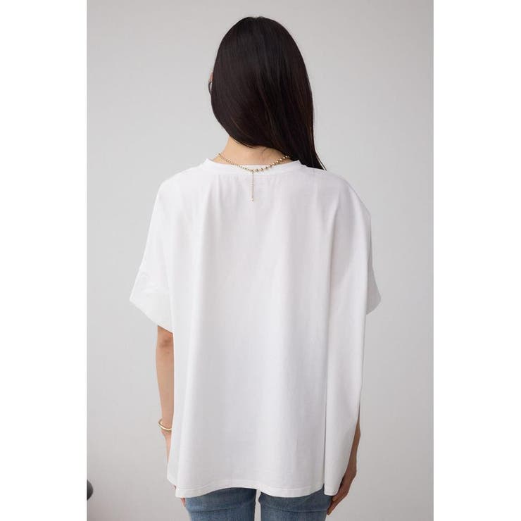 C/T冷感ロゴシシュウTシャツ | AZUL BY MOUSSY | 詳細画像7 